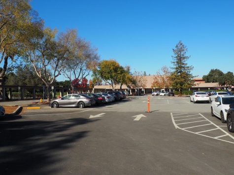 Gunn High School parking lot